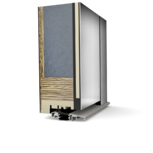 Drzwi drewniano-aluminiowe HT 410
